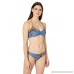 Body Glove Women's Mika Halter Triangle Bikini Top Swimsuit with Cross Tie Back Whisper Storm B07GTVK69V